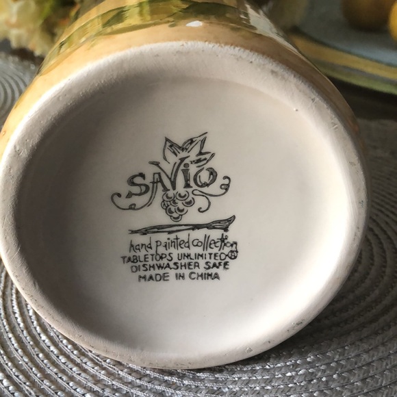 Vase/Carafe gains painted by Savio - Picture 9 of 9